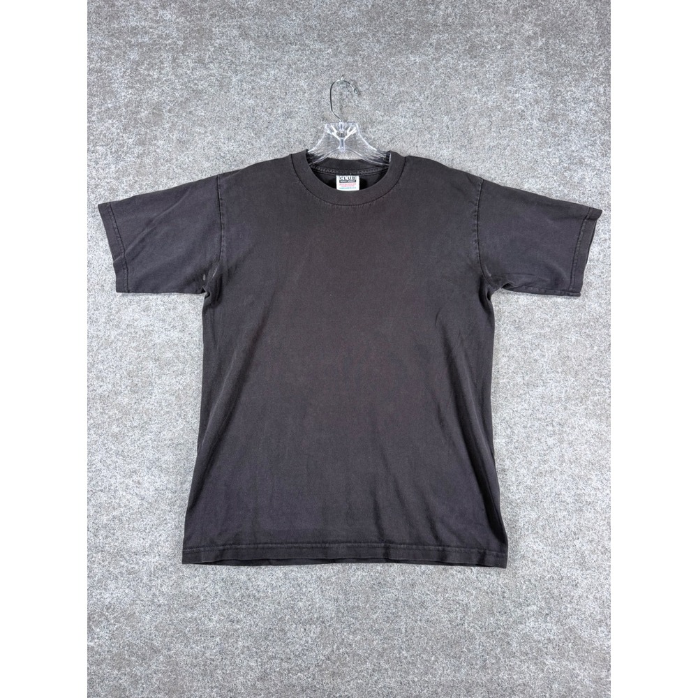 Pro Club HeavyWeight T Shirt Mens M Black 100% Cotton USA Fabric Distressed